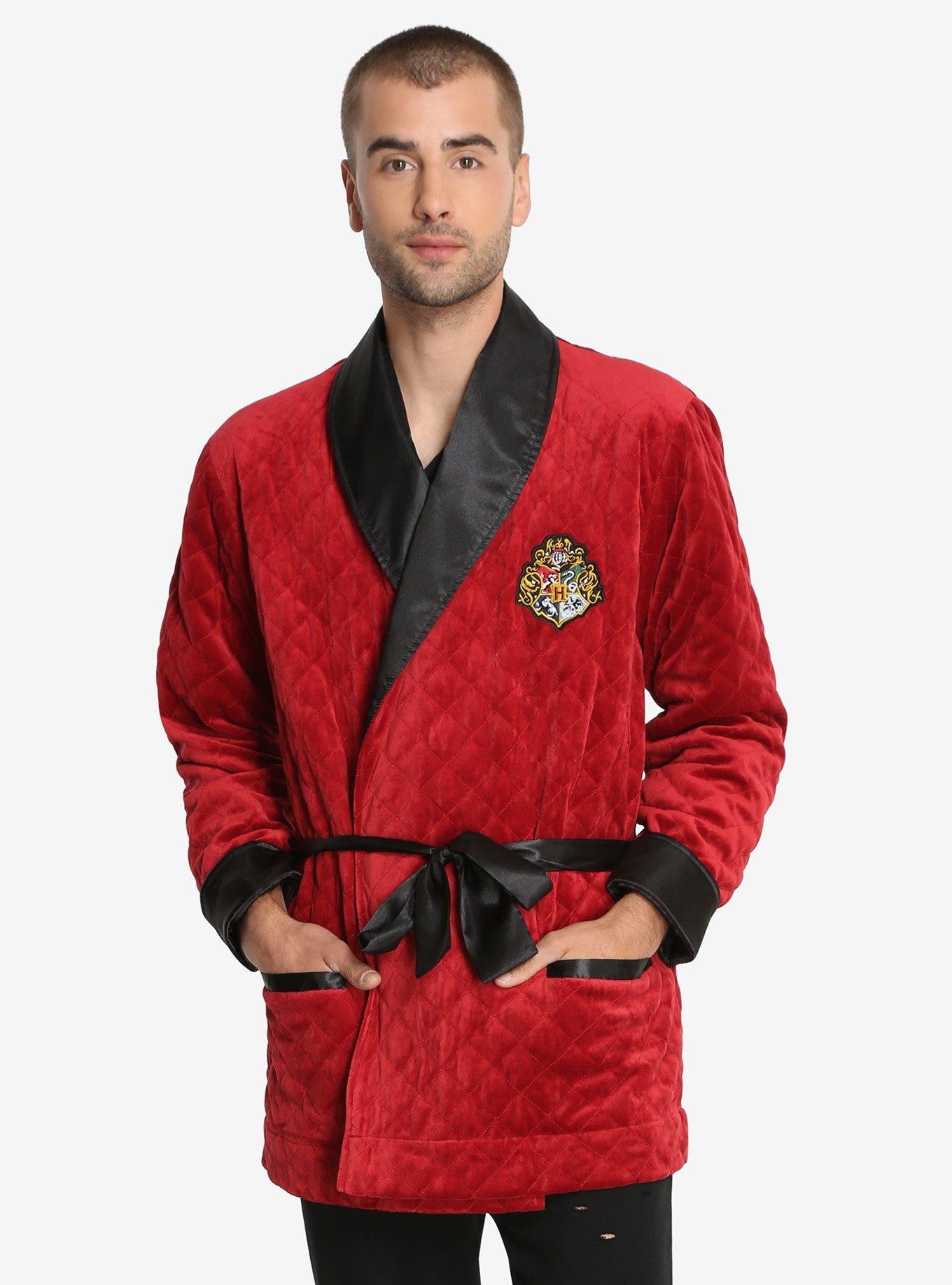 Harry Potter Hogwarts Smoking Jacket, BURGUNDY, hi-res