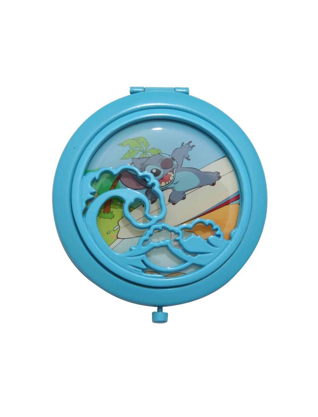Disney Lilo & Stitch Surfboard Blue Compact Mirror, , hi-res