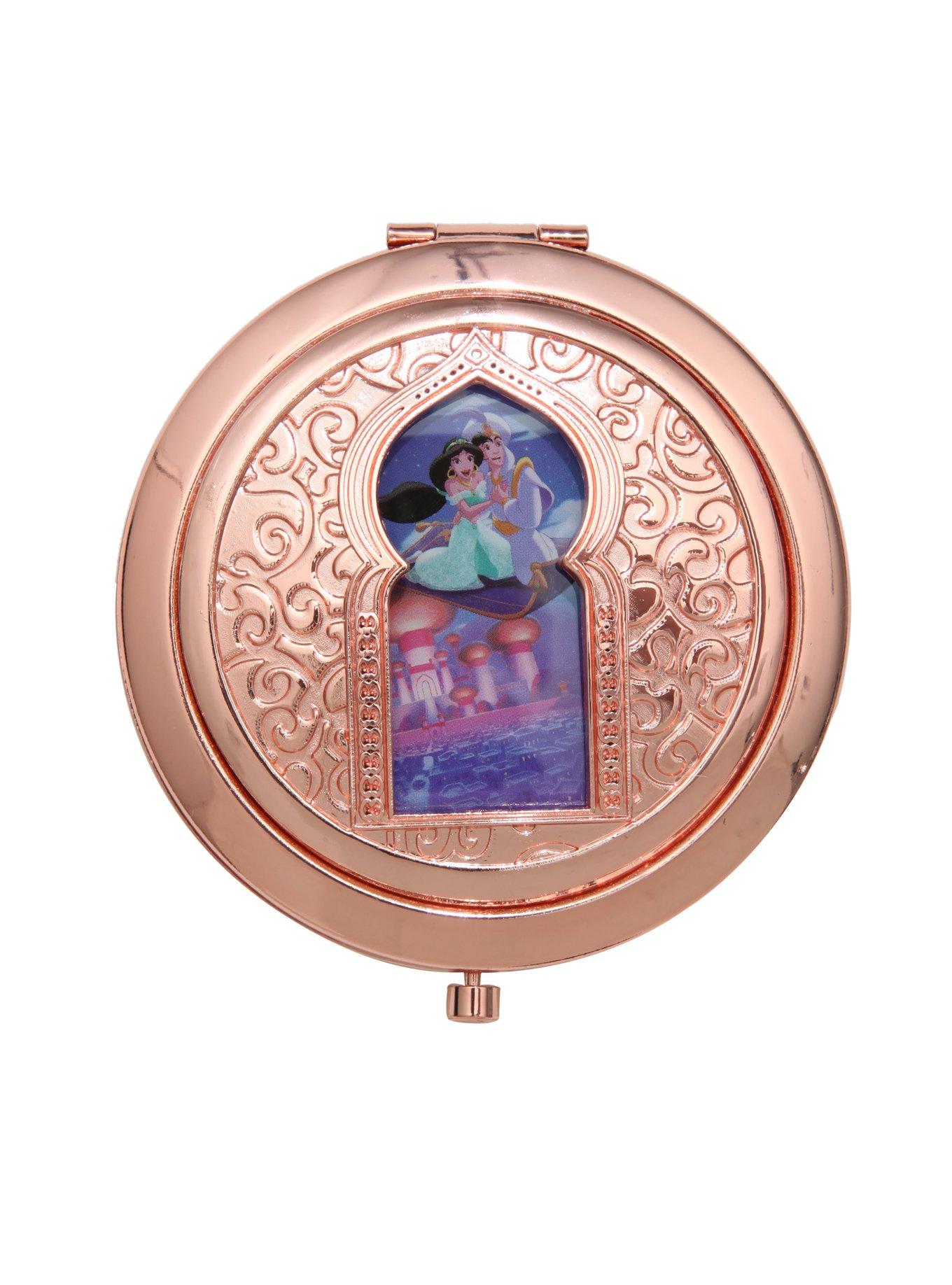 Disney Aladdin Magic Carpet Rose Gold Die-Cut Compact Mirror | Hot Topic