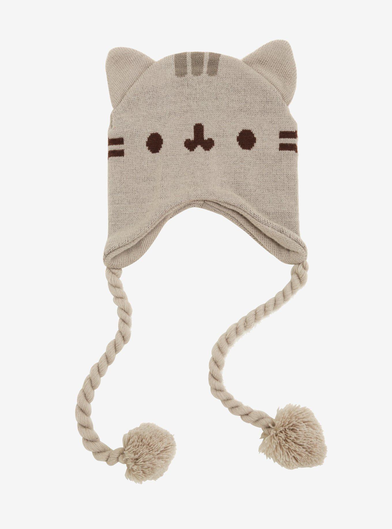 Pusheen Face Beanie, , hi-res