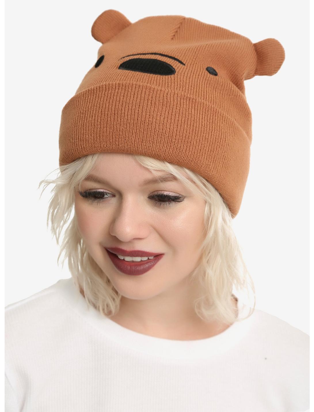 We Bare Bears Grizzly Bear Cosplay Watchman Beanie, , hi-res