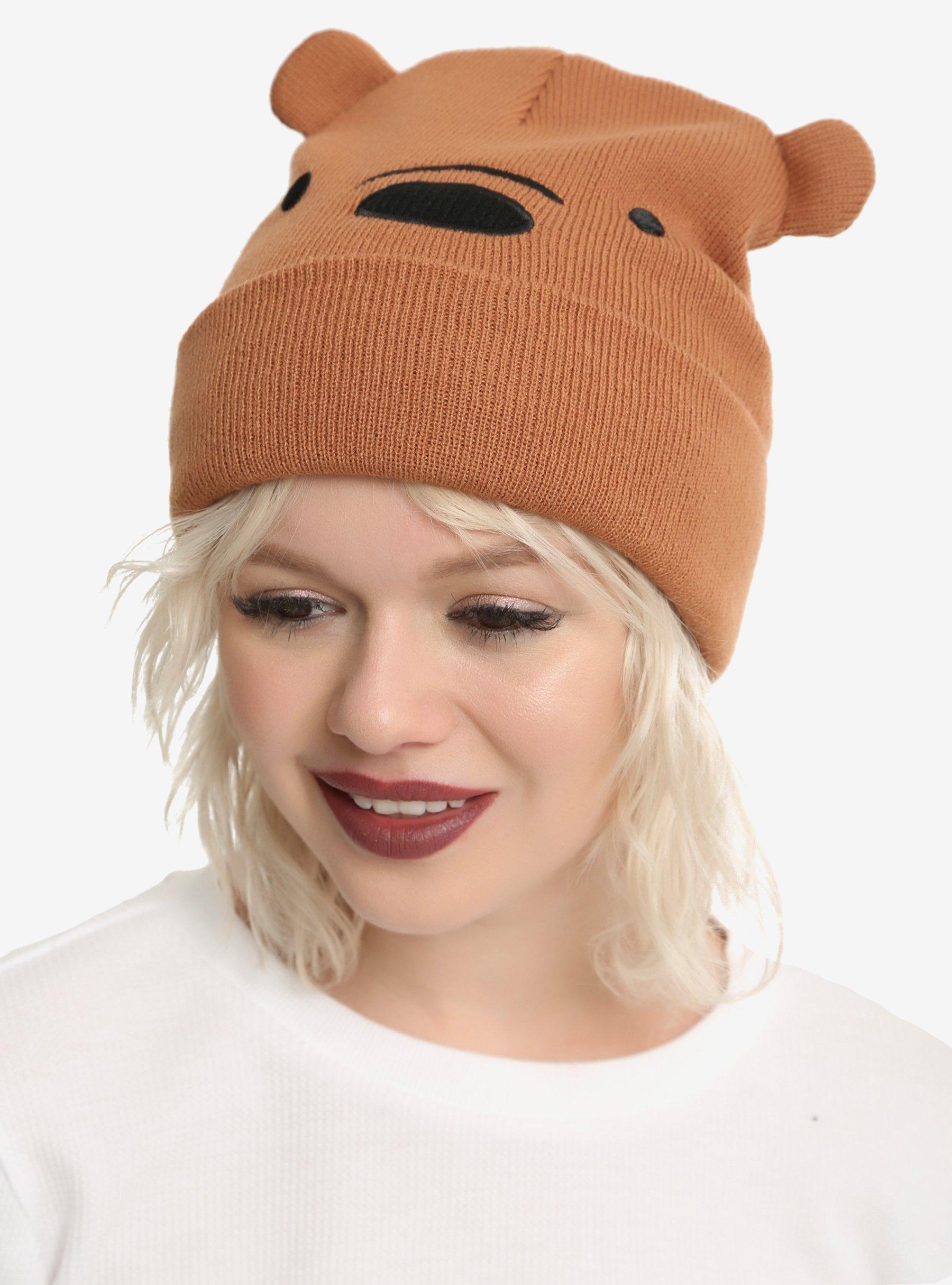 We Bare Bears Grizzly Bear Cosplay Watchman Beanie, , hi-res