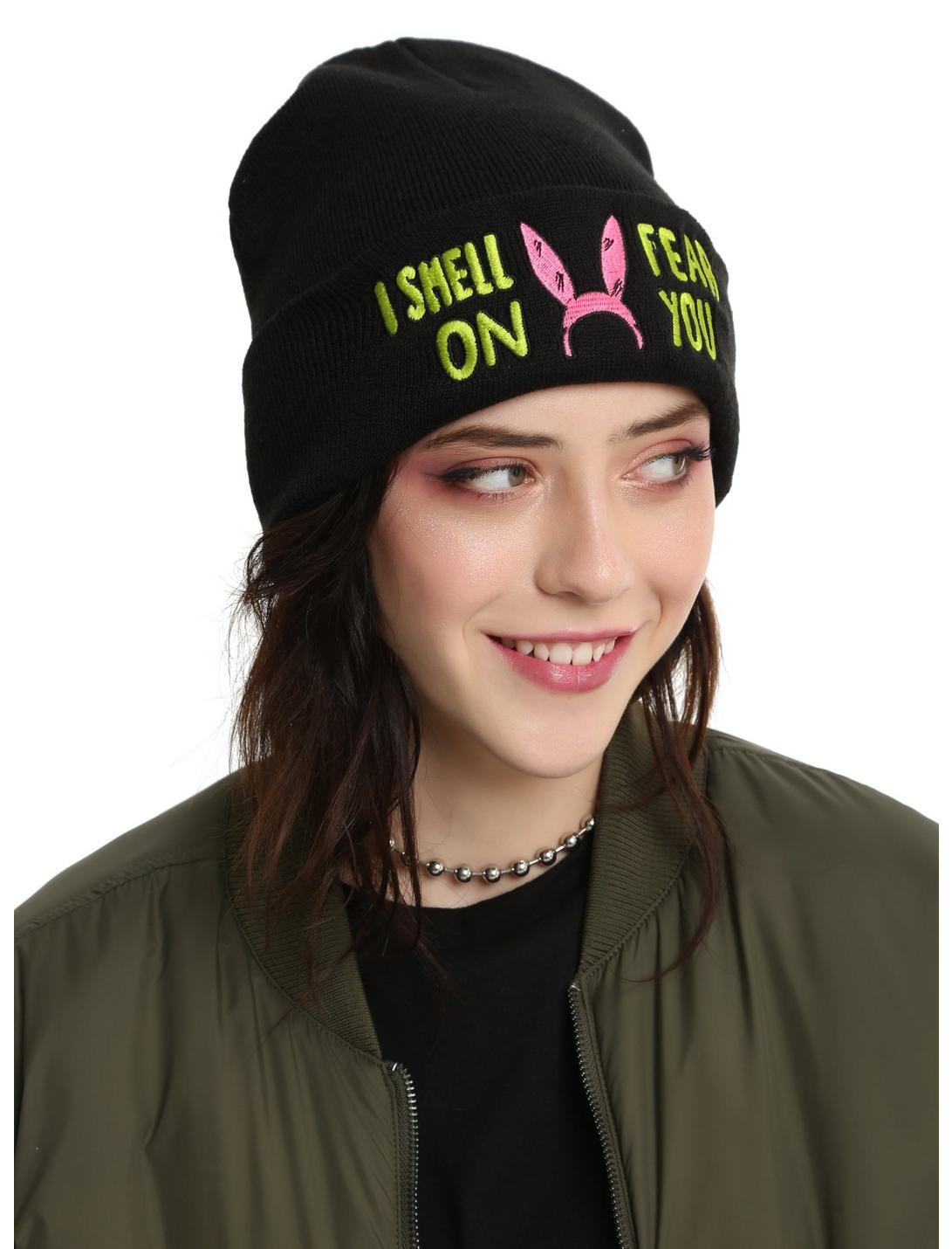 Bob's Burgers Louise I Smell Fear On Watchman Beanie, , hi-res