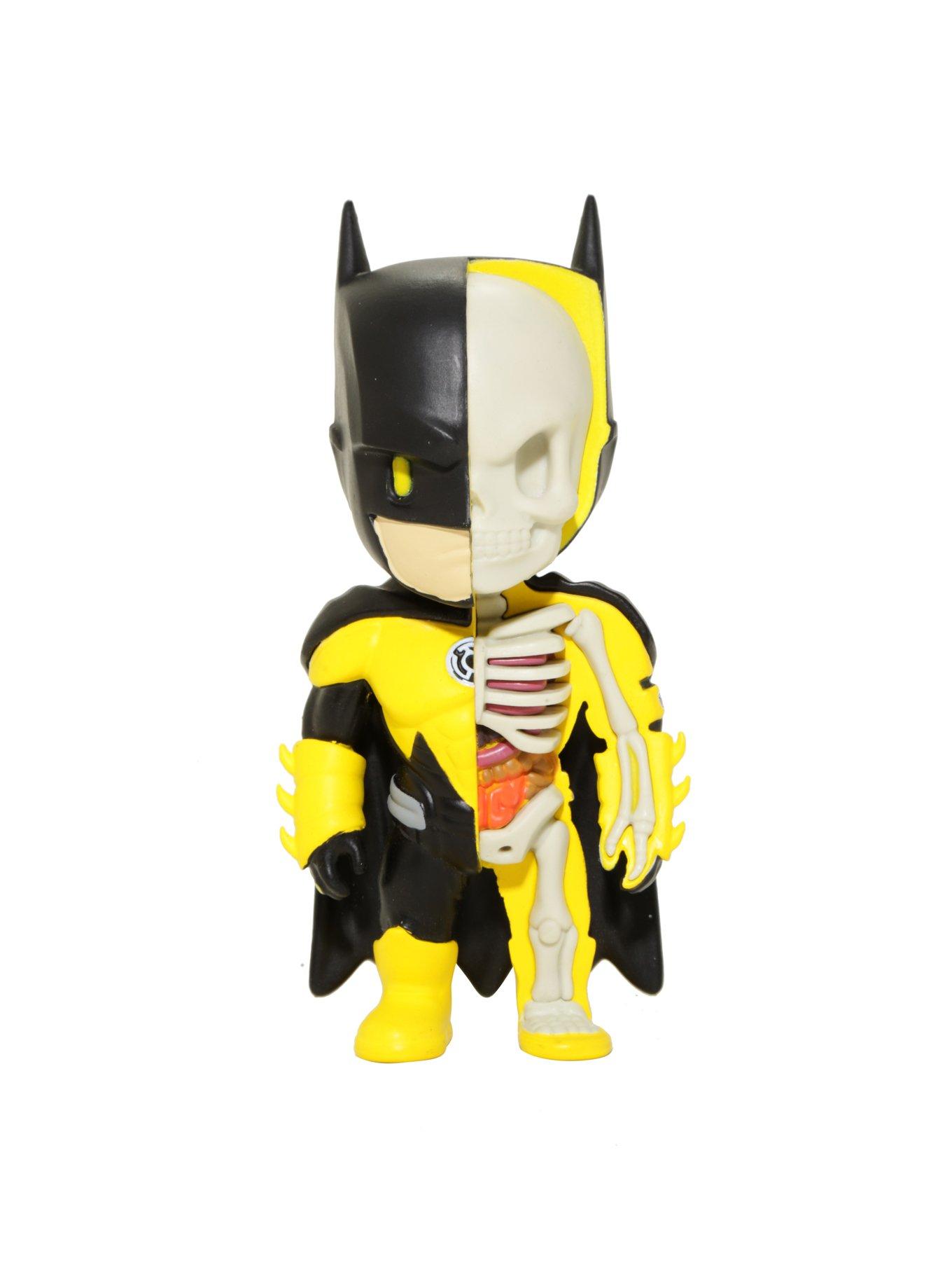 XXRAY DC Comics Yellow Lantern Batman Dissected Vinyl Art Figure, , hi-res