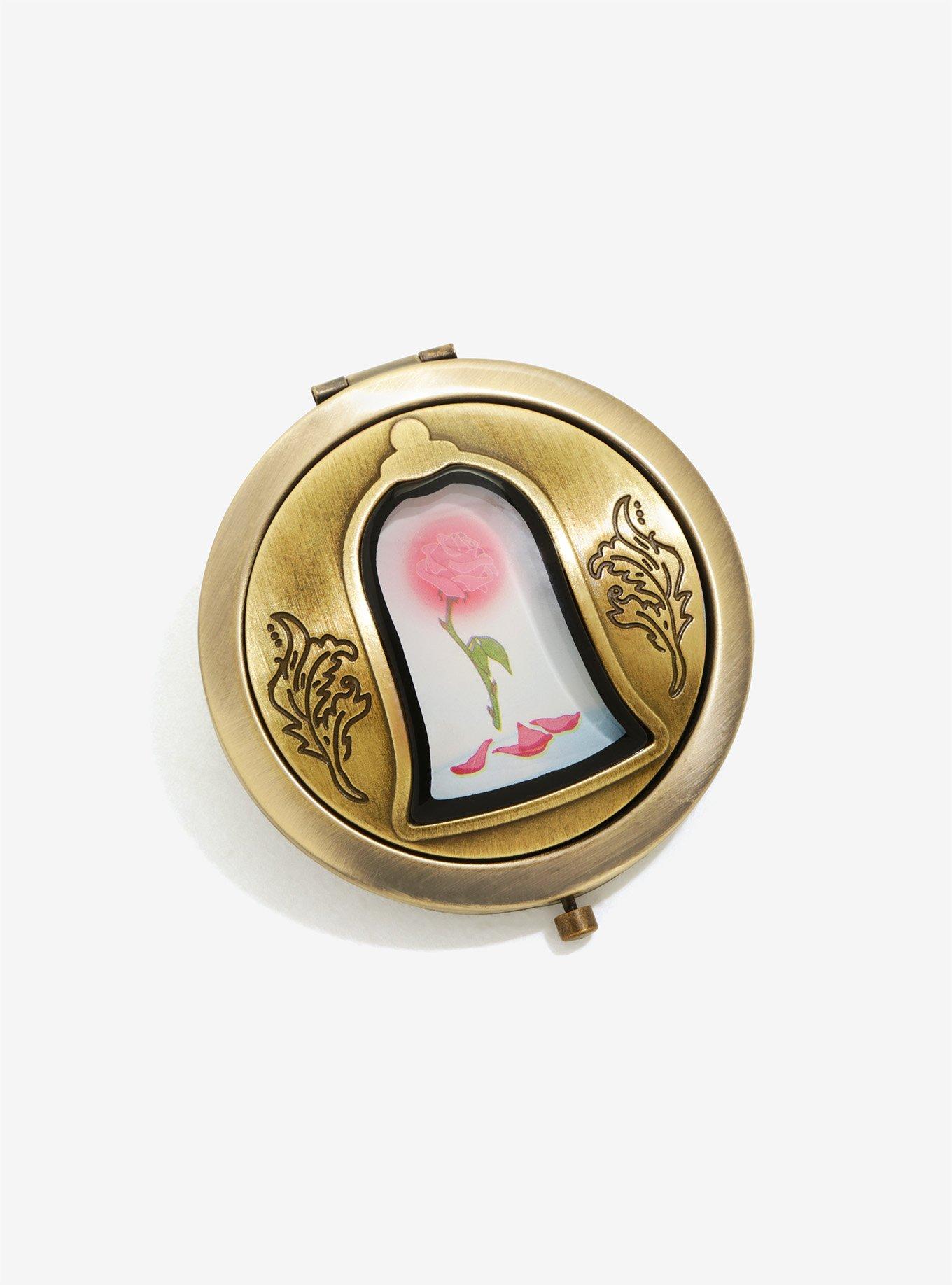 Disney Beauty And The Beast Enchanted Rose Hinge Mirror, , hi-res