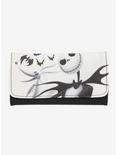 Loungefly The Nightmare Before Christmas Jack & Zero White Flap Wallet, , hi-res