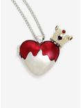 Love And Madness Disney Alice In Wonderland Red Queen Crown Locket Necklace, , hi-res