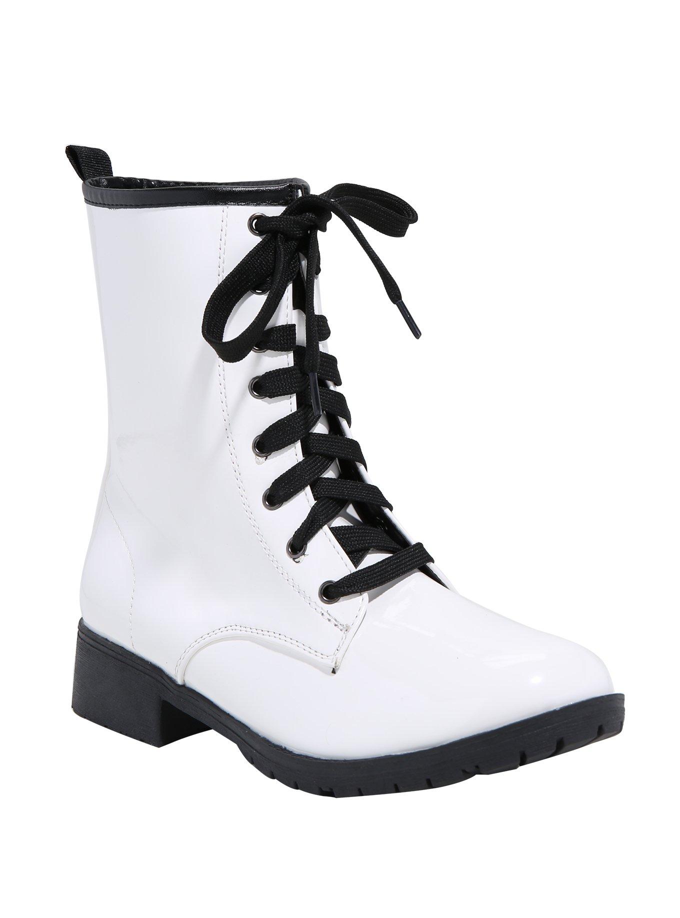 Hot topic combat on sale boots