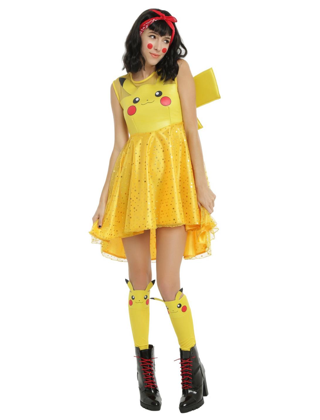 Pokemon Pikachu Costume Dress, MULTI, hi-res