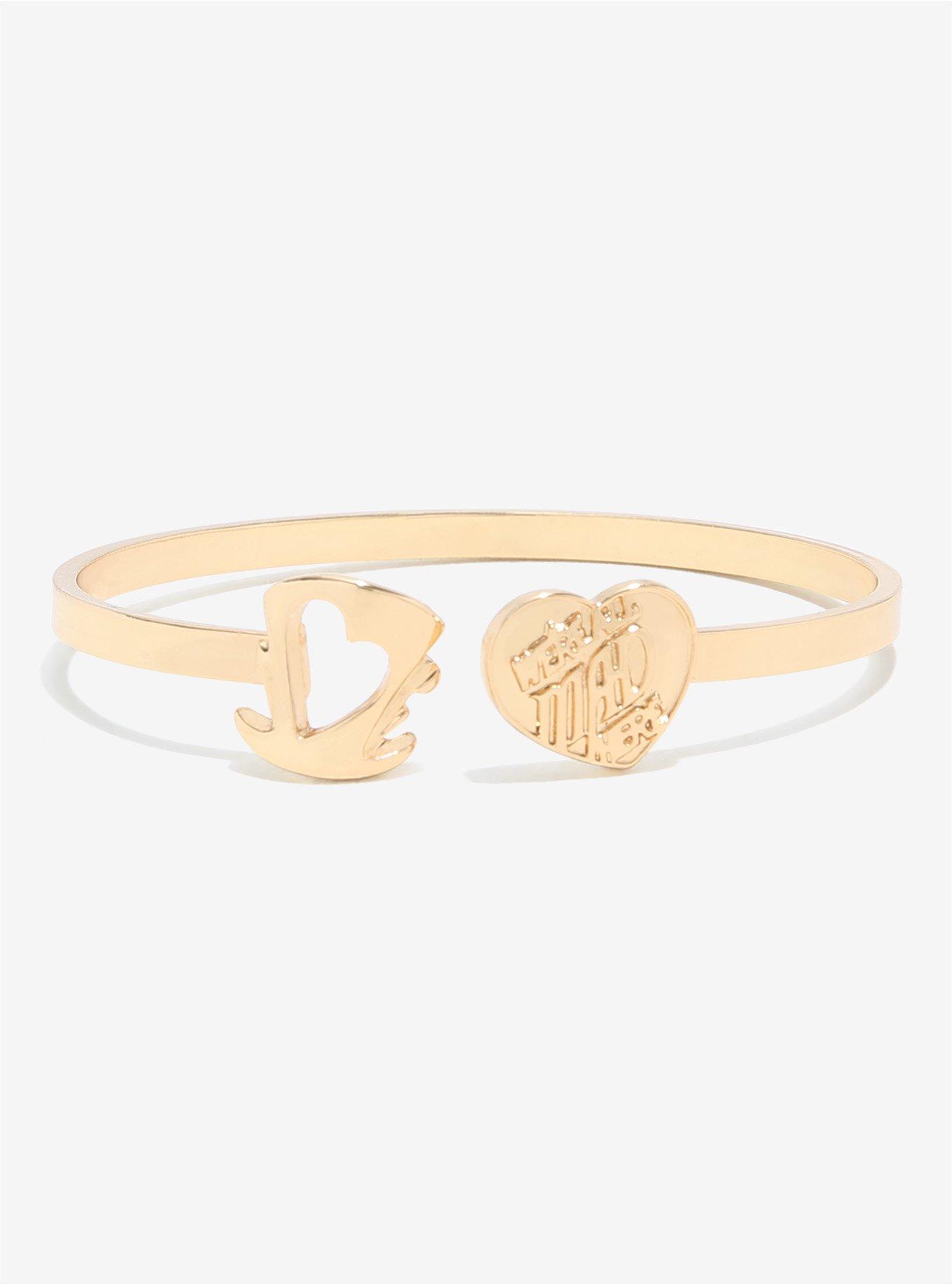 Love And Madness Disney Alice Through The Looking Glass Mad Hatter Cuff Bracelet, , hi-res