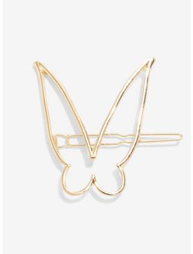 Plus Size Love And Madness Disney Peter Pan Tinker Bell Gold Wing Hair Clip, , hi-res