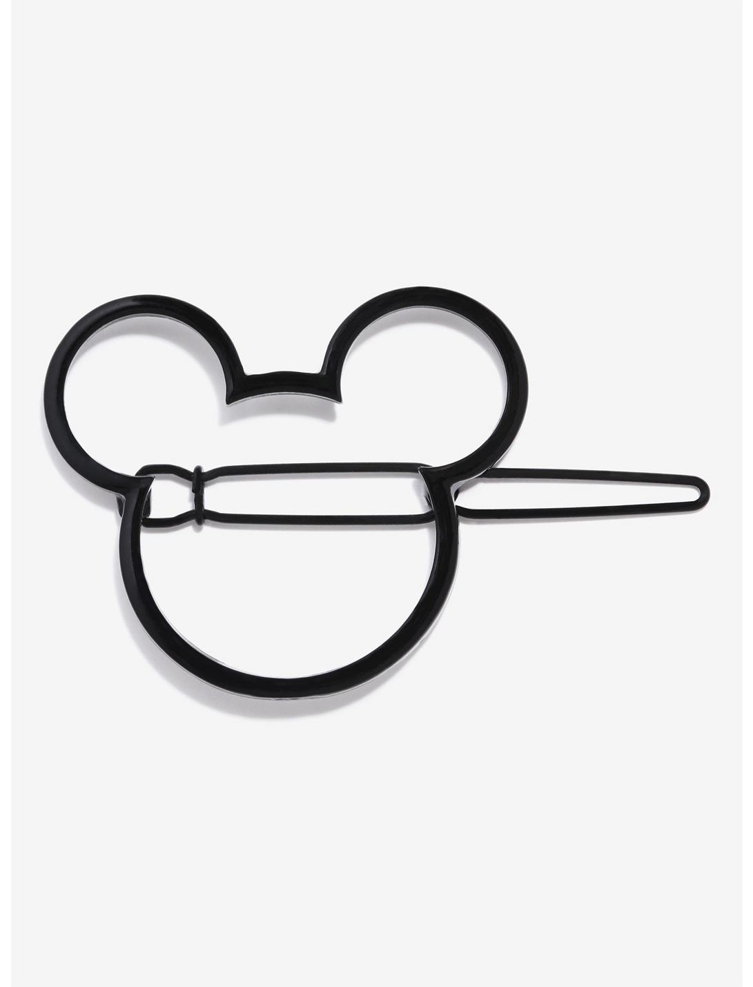 Disney Mickey Mouse Black Hair Clip, , hi-res