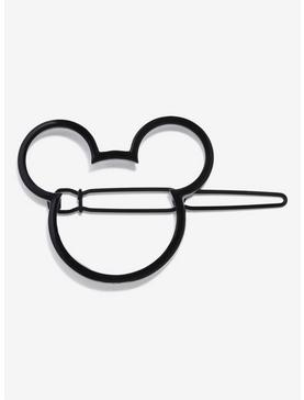 Disney Mickey Mouse Black Hair Clip, , hi-res