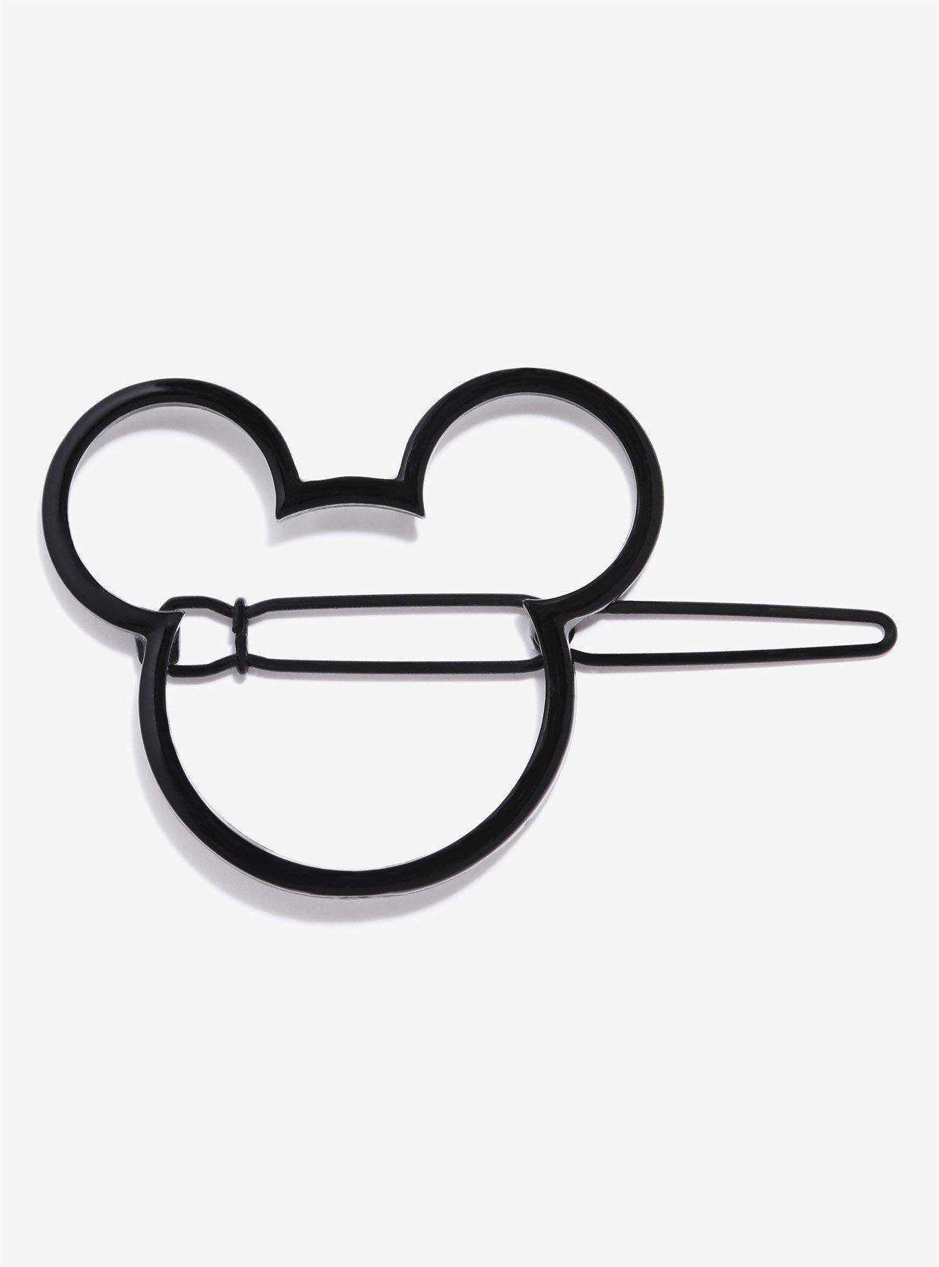 Disney Mickey Mouse Black Hair Clip, , hi-res
