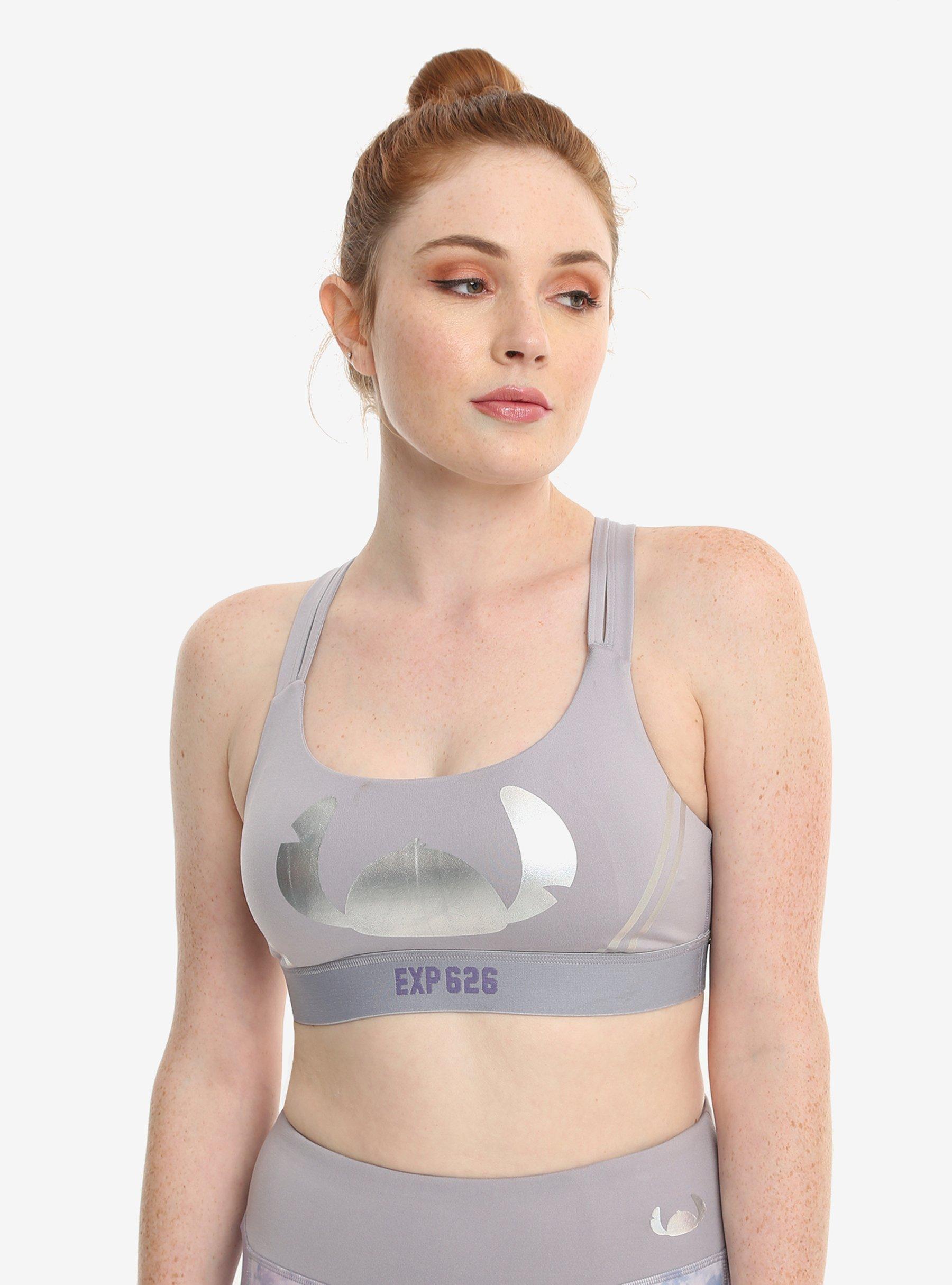 Disney Lilo & Stitch Hologram Low-Impact Sports Bra