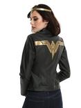 DC Comics Justice League Wonder Woman Faux Leather Jacket, MULTI, hi-res