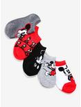 Disney Mickey Mouse No-Show Kids Socks 5 Pair, , hi-res