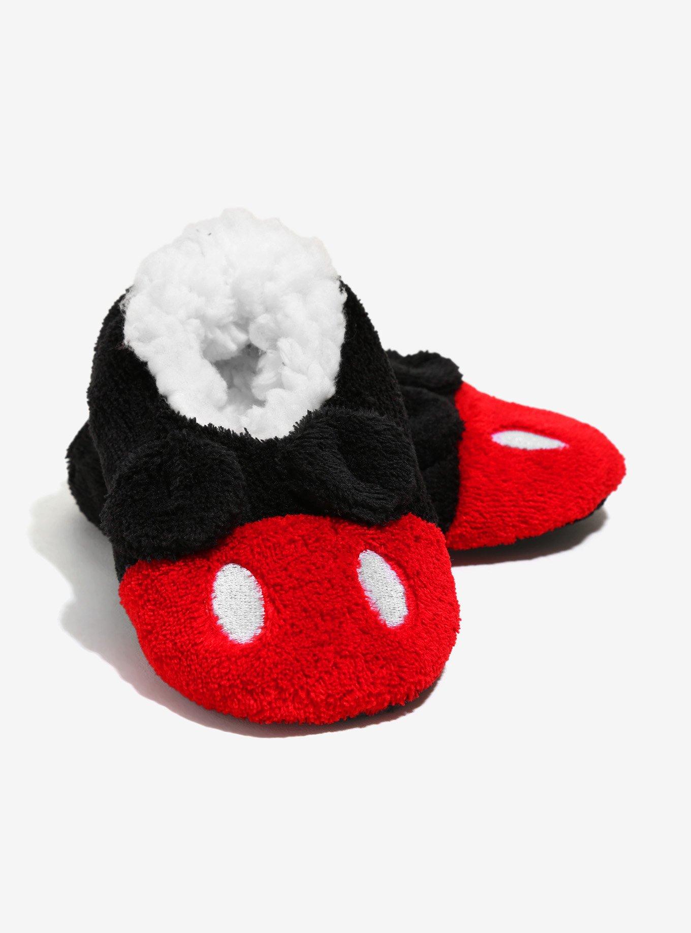Disney Mickey Mouse Ears Cozy Slippers | BoxLunch