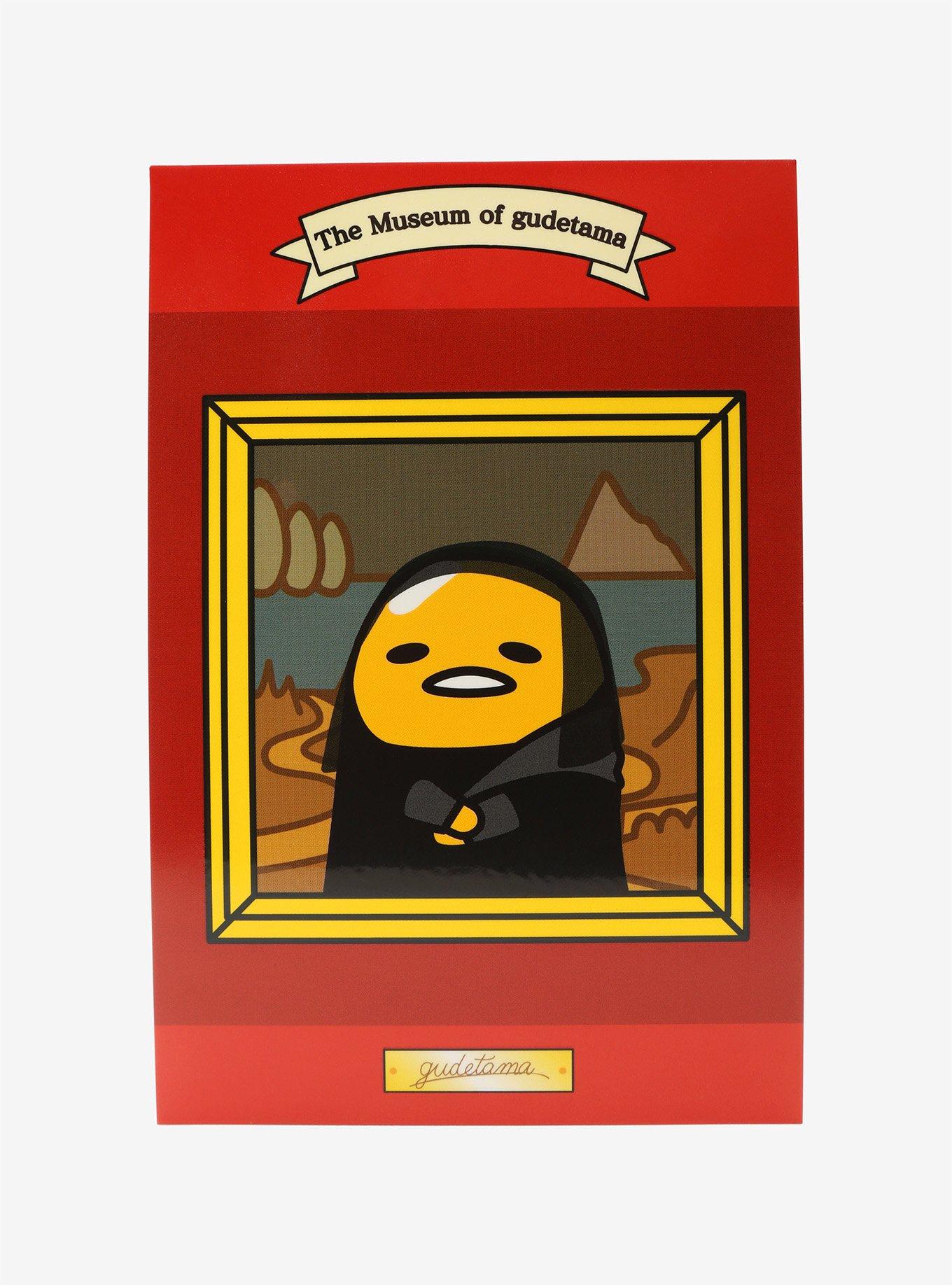 Gudetama Mona Lisa Postcard, , hi-res