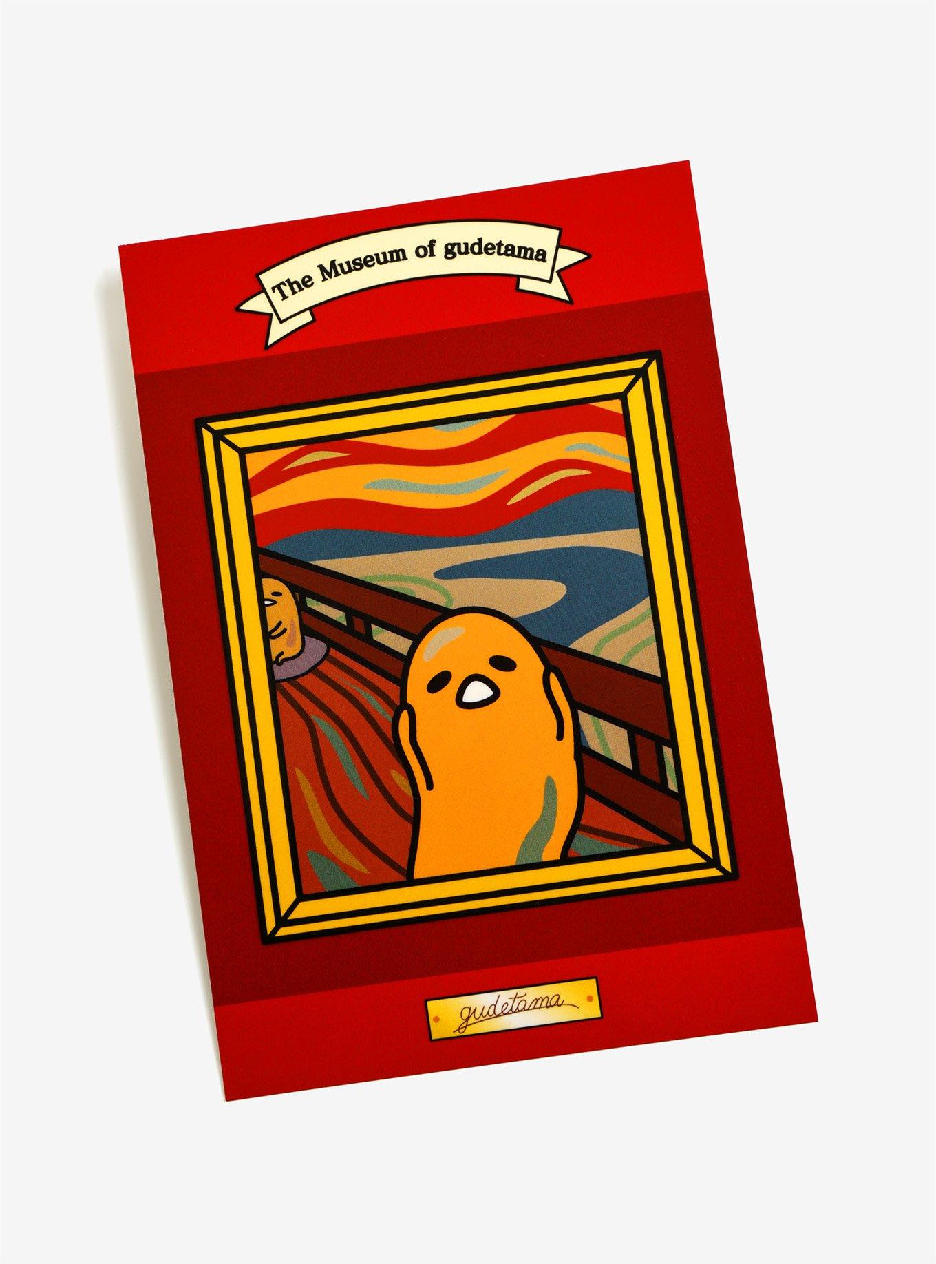 Gudetama The Scream Postcard, , hi-res