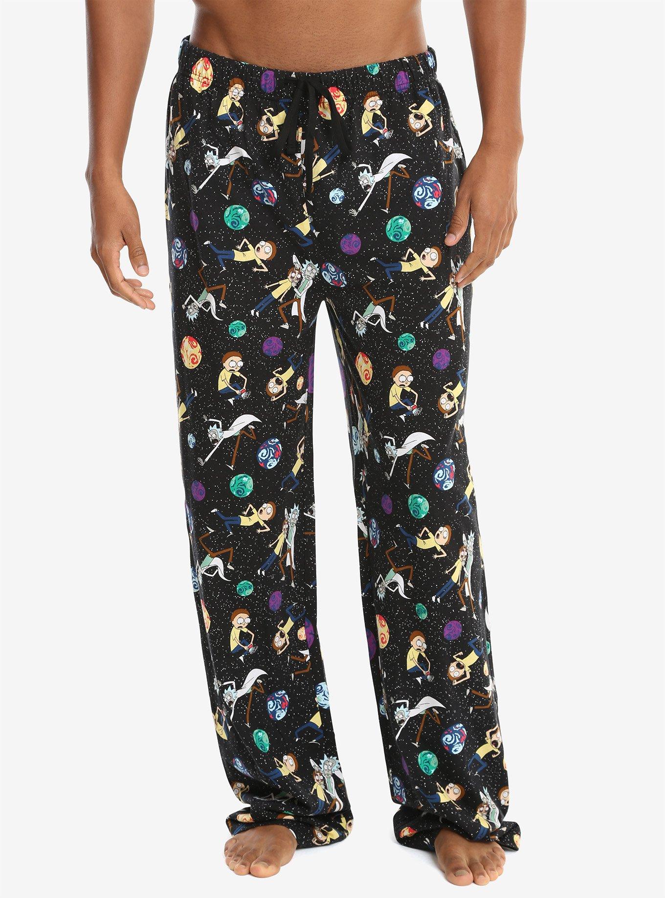 Rick and Morty Mens Pajama Pants 