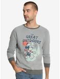 Disney Mickey Mouse Hike Sweatshirt - BoxLunch Exclusive, HEATHER GREY, hi-res