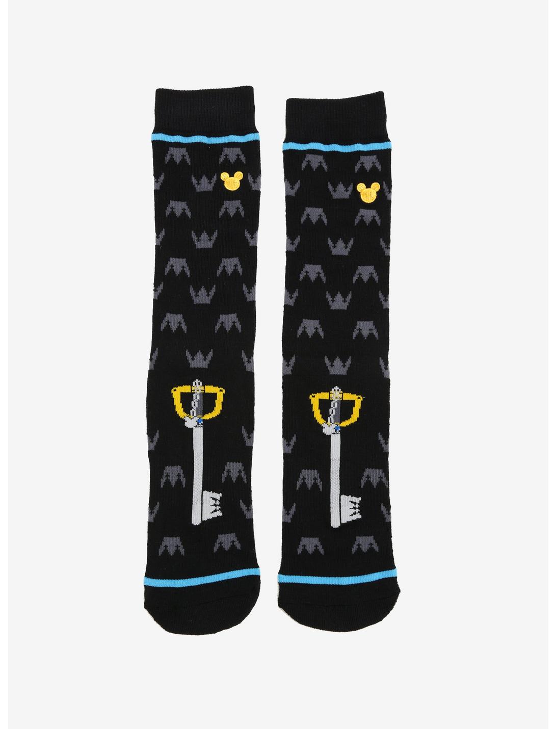 Disney Kingdom Hearts Crew Socks, , hi-res