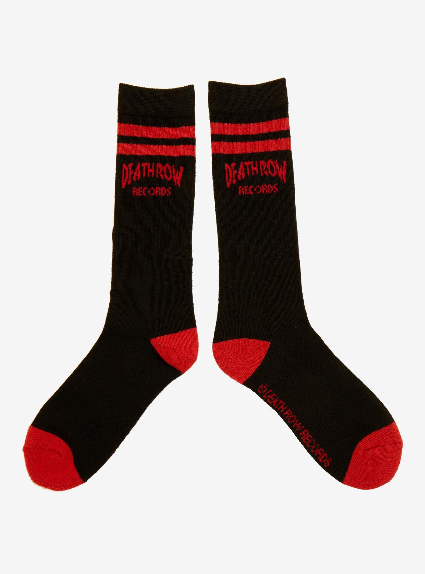 Death Row Records Crew Socks, , hi-res