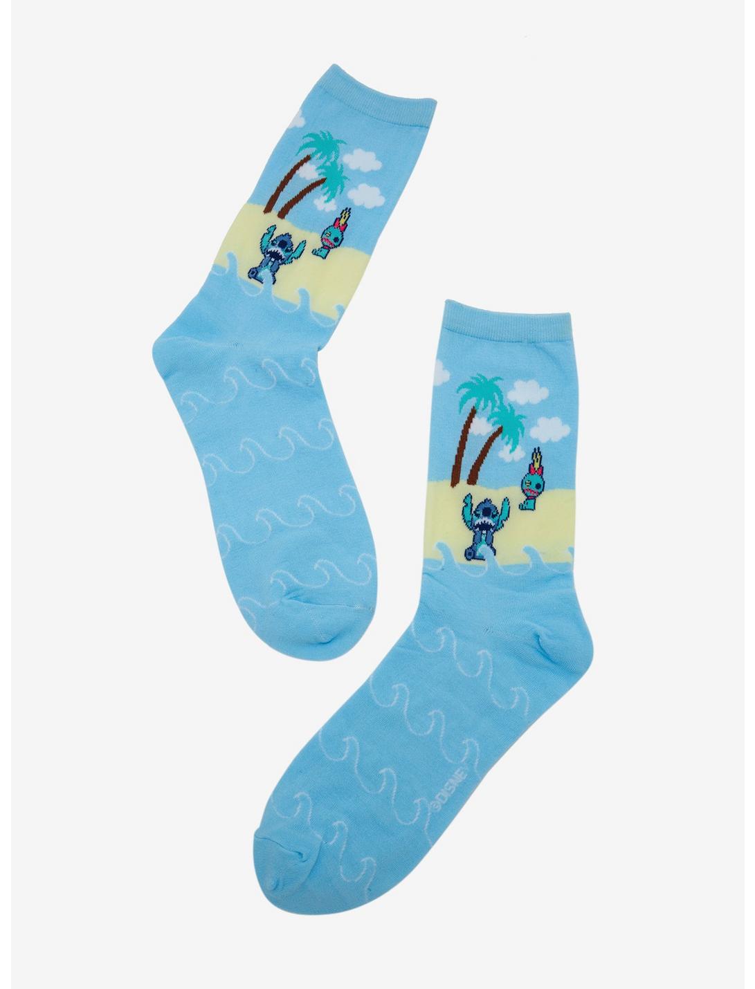 Disney Lilo & Stitch Beach Stitch Ankle Socks, , hi-res