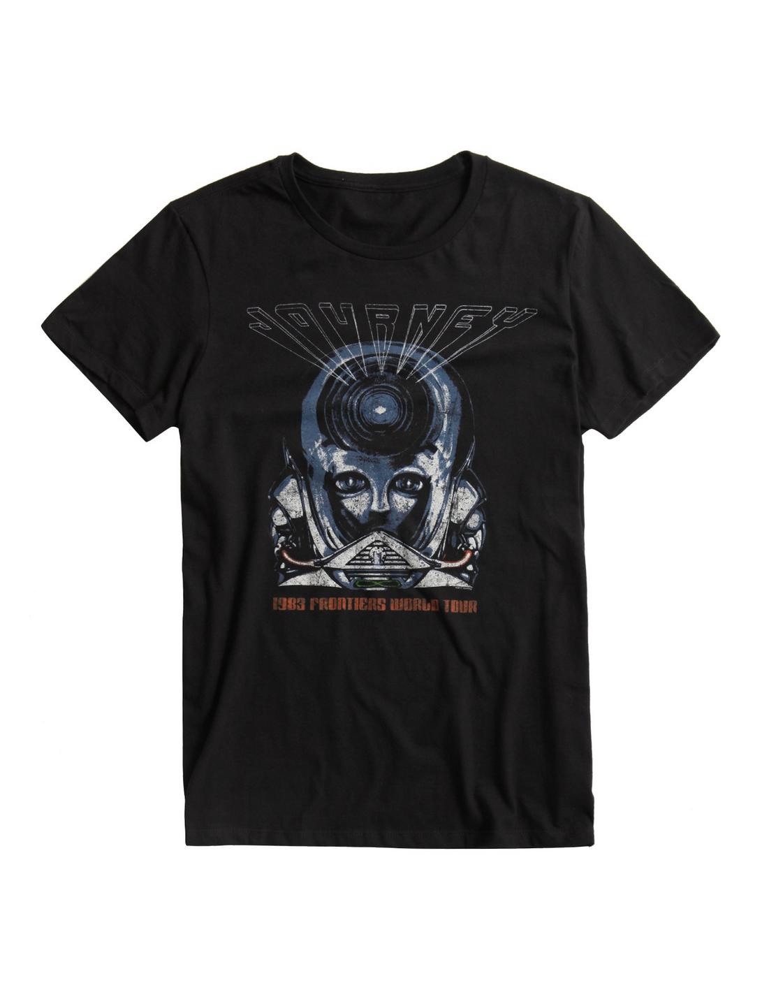 Journey 1983 Frontiers World Tour T-Shirt, BLACK, hi-res