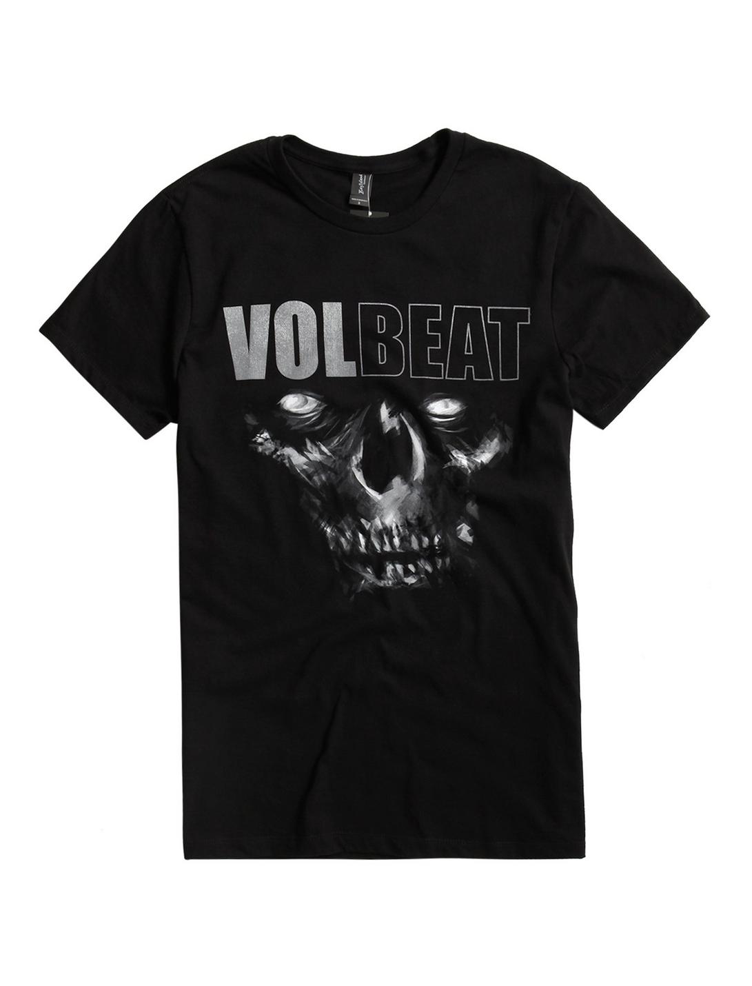 Volbeat Outlaw Ghoul Face T-Shirt, BLACK, hi-res