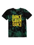Dance Gavin Dance Mothership Logo Tie Dye T-Shirt, GREEN, hi-res