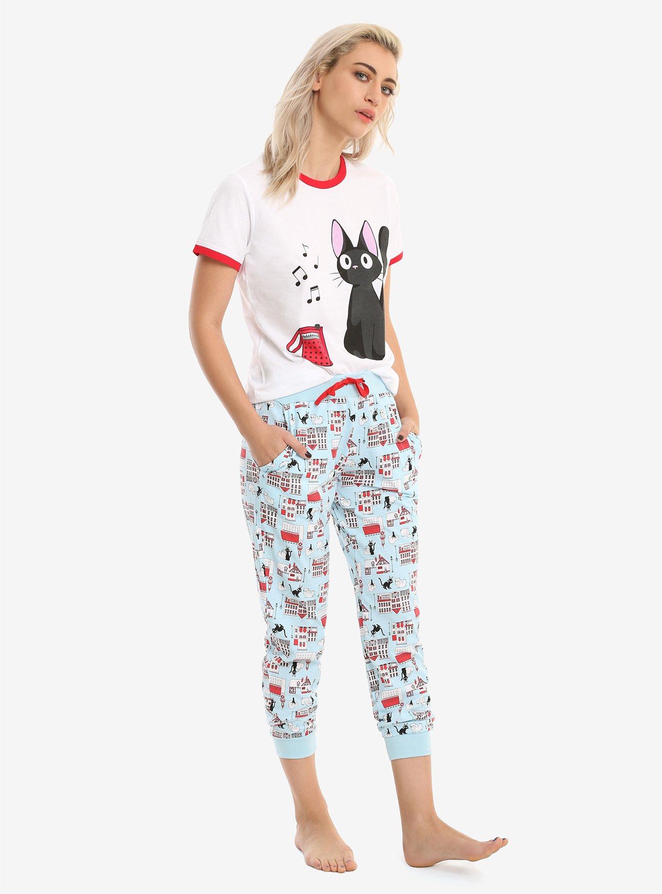 Her Universe Studio Ghibli Kiki's Delivery Service Jiji Sleep Set, MULTI, hi-res