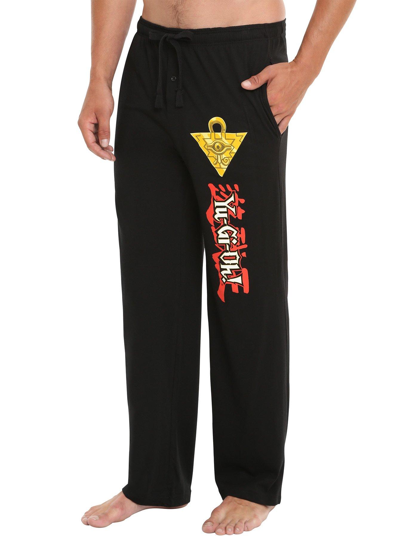 Hot Topic Yu-Gi-Oh! Yugi Millennium Pieces Pajama Pants