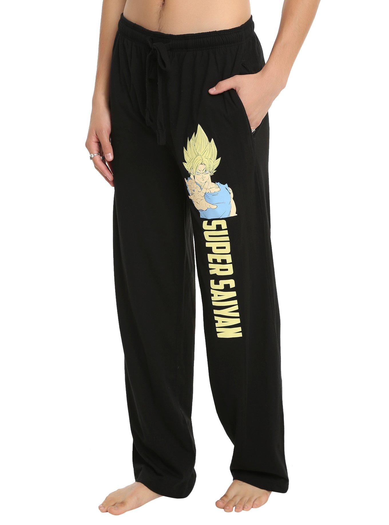 Dragon Ball Z Super Saiyan Guys Pajama Pants Hot Topic