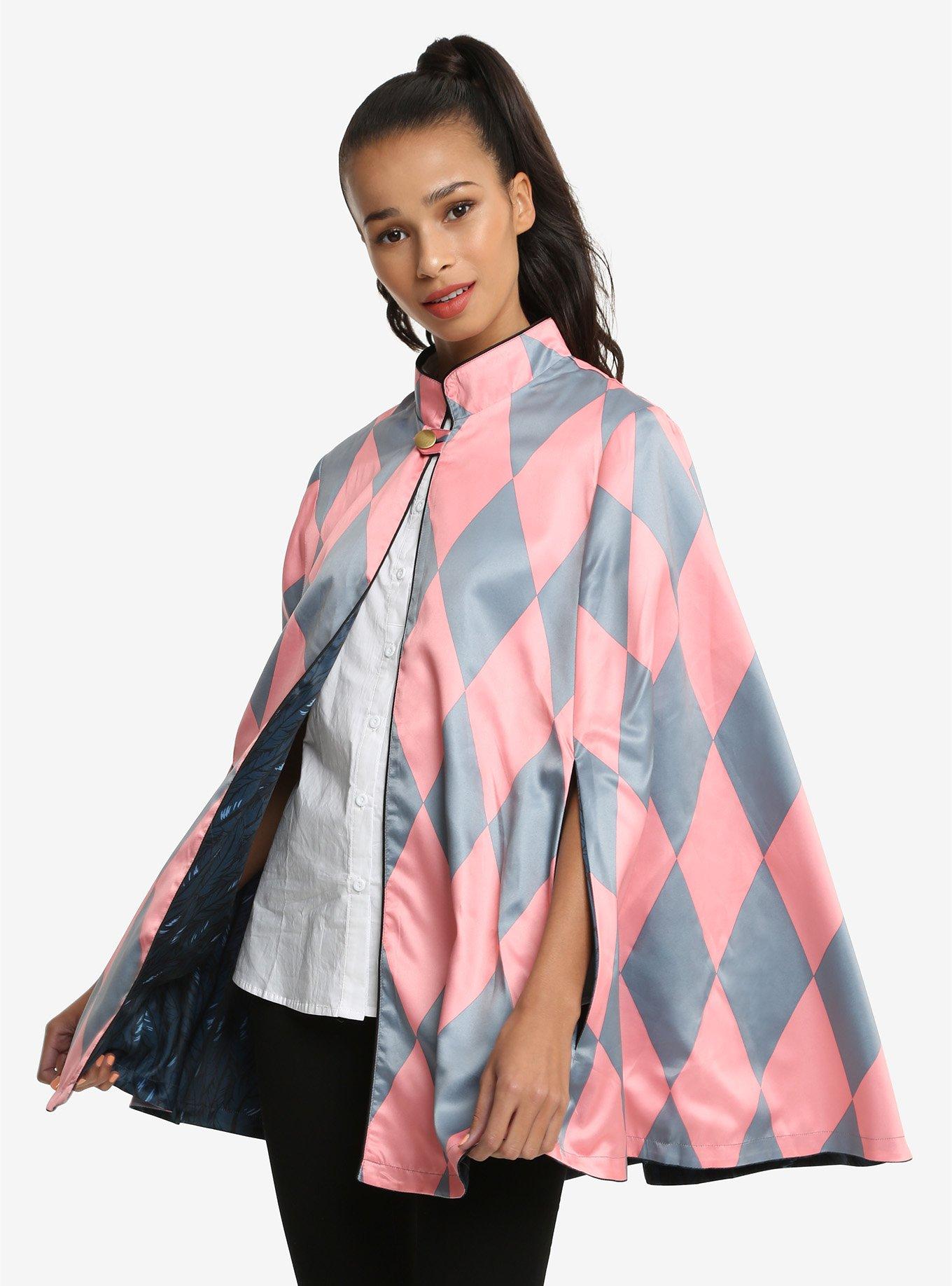 Studio Ghibli Howl's Moving Castle Reversible Cape, MULTI, hi-res