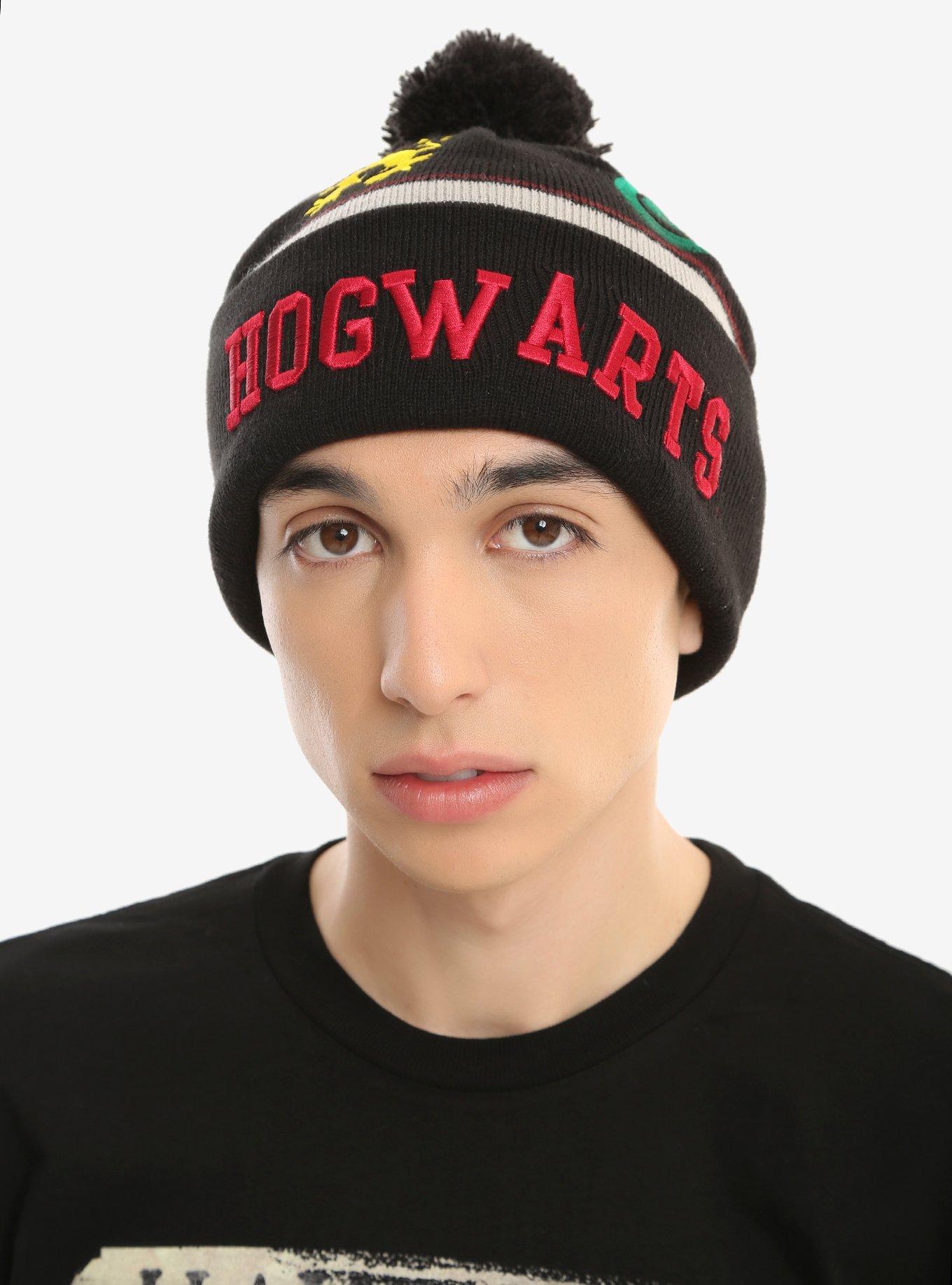 Harry Potter Hogwarts Pom Watchman Beanie, , hi-res