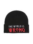 American Horror Story The World Is Wrong Watchman Beanie, , hi-res