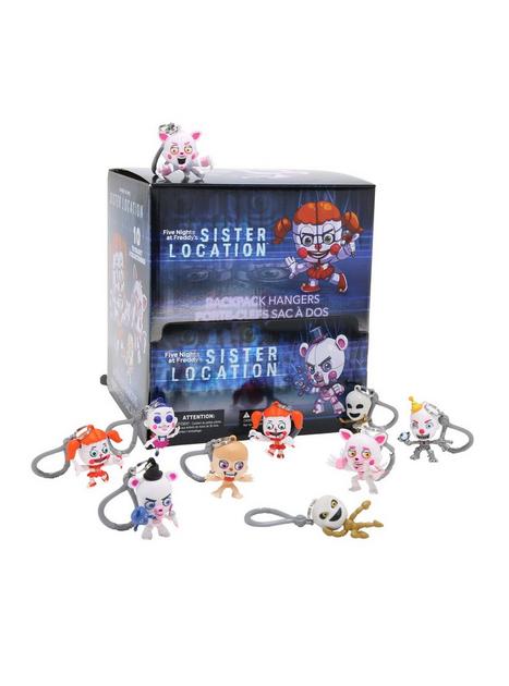 Five Nights At Freddy s Sister Location Backpack Hangers Blind Bag Clip On Figure Hot Topic