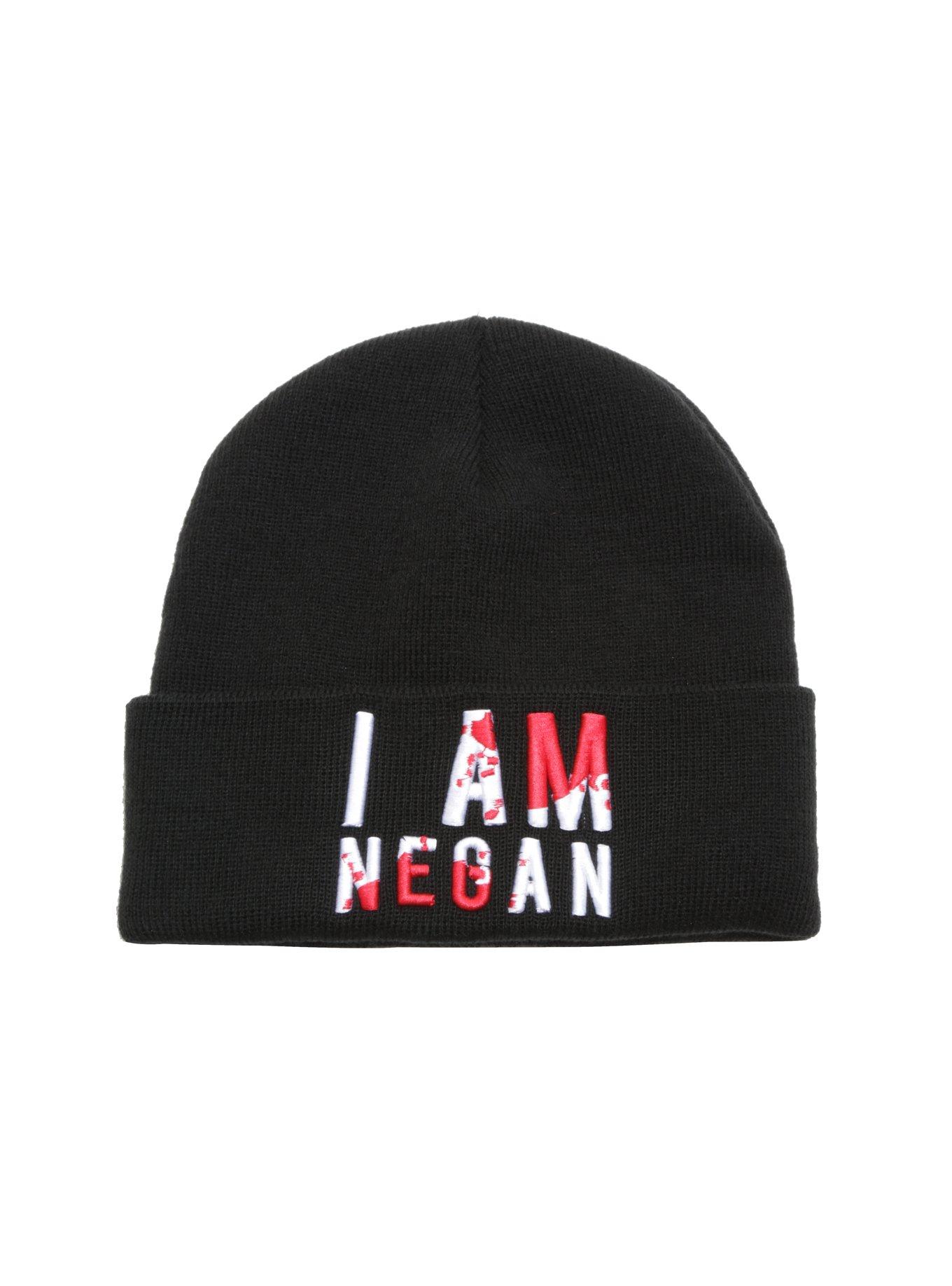 The Walking Dead I Am Negan Watchman Beanie, , hi-res