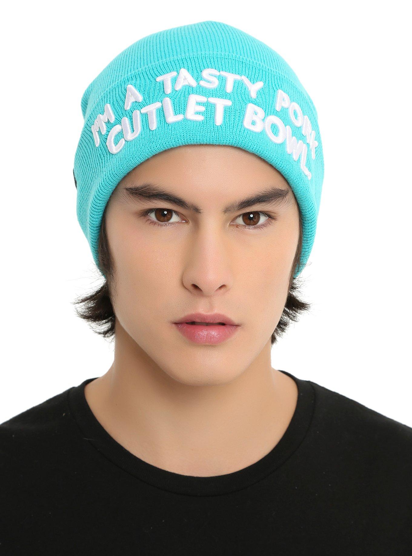 Yuri!!! On Ice I'm A Tasty Pork Cutlet Bowl Watchman Beanie, , hi-res