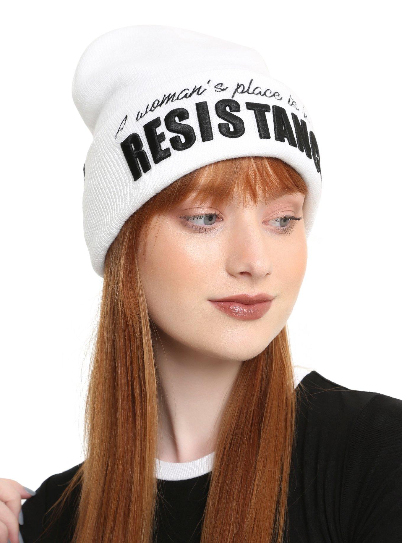 Star Wars A Woman's Place Is In The Resistance Watchman Beanie, , hi-res