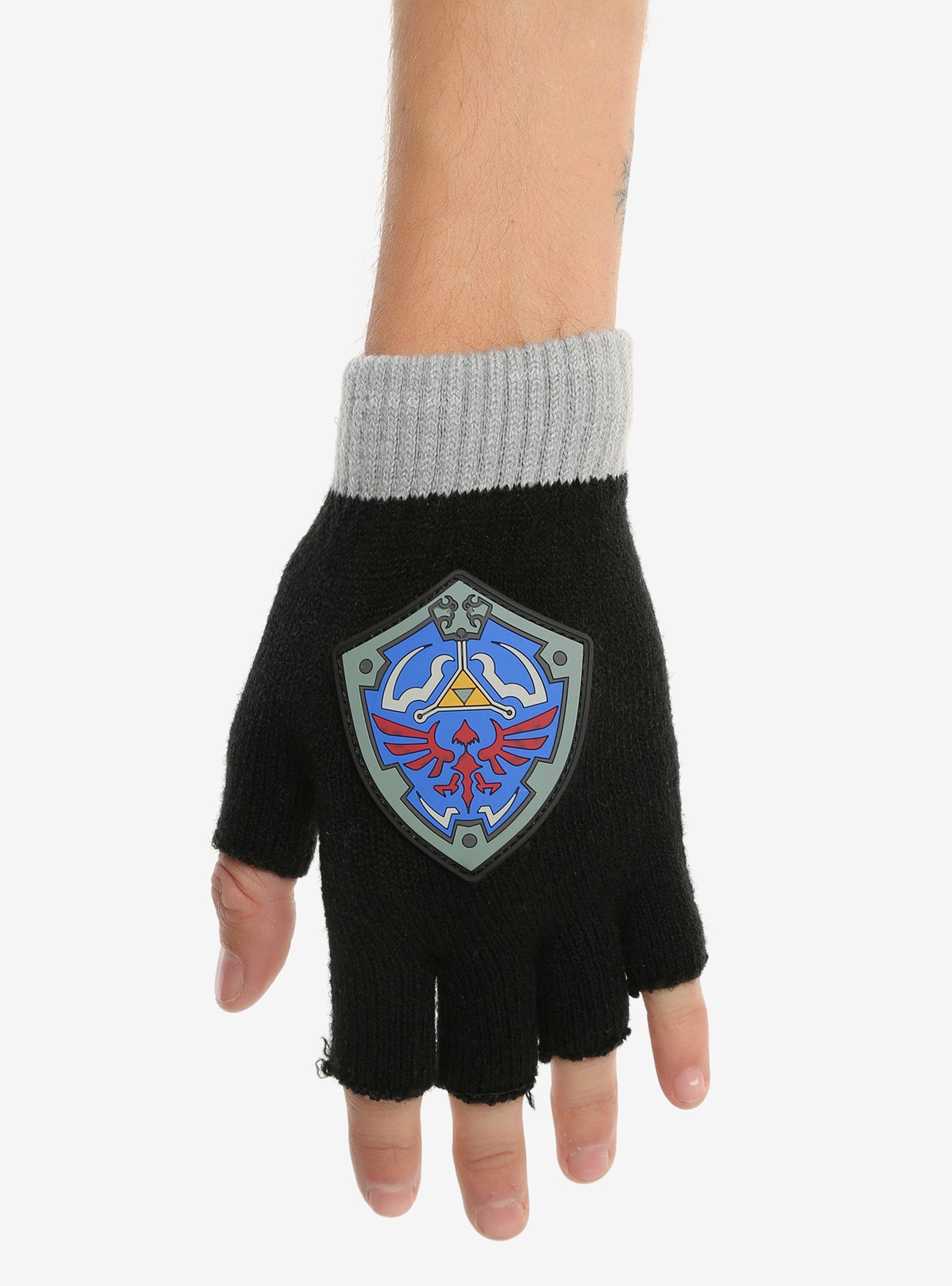 The Legend Of Zelda Fingerless Gloves Hot Topic