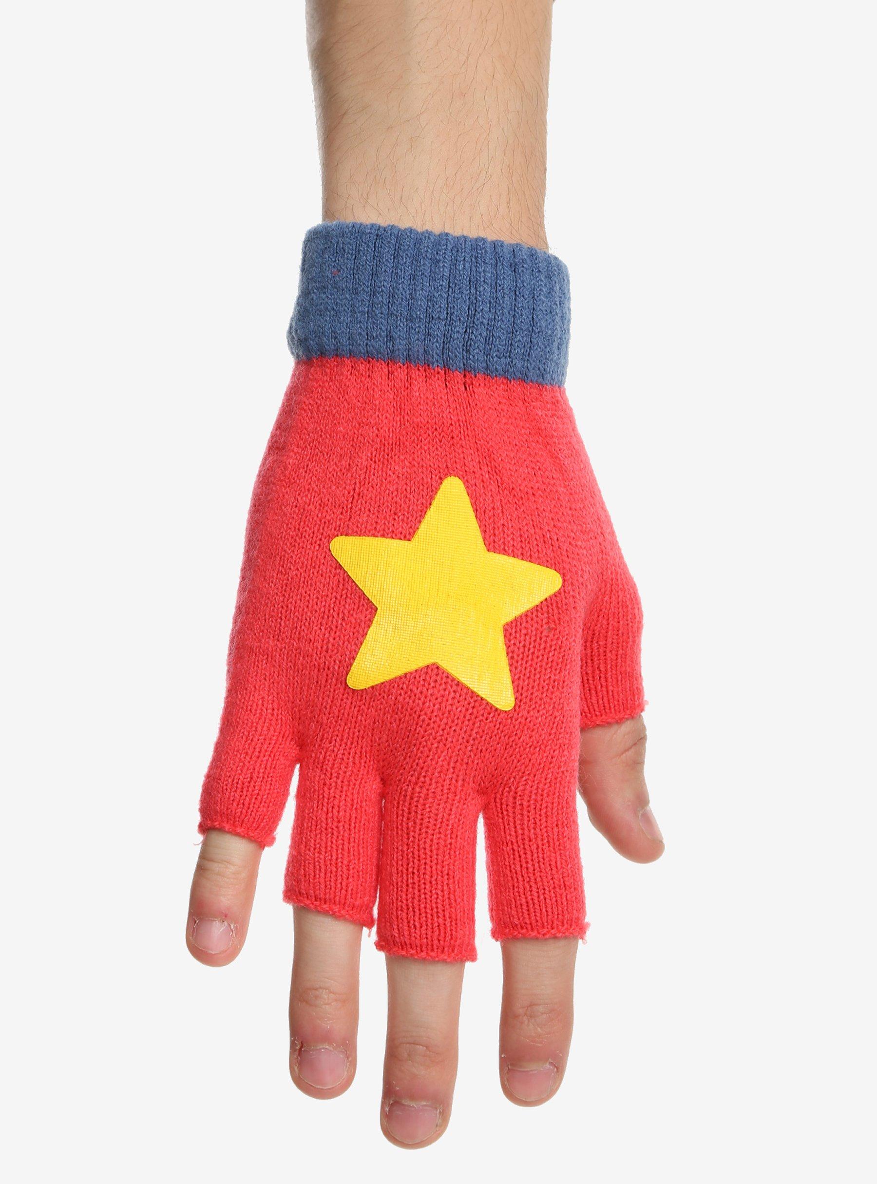 Steven Universe Star Fingerless Gloves, , hi-res