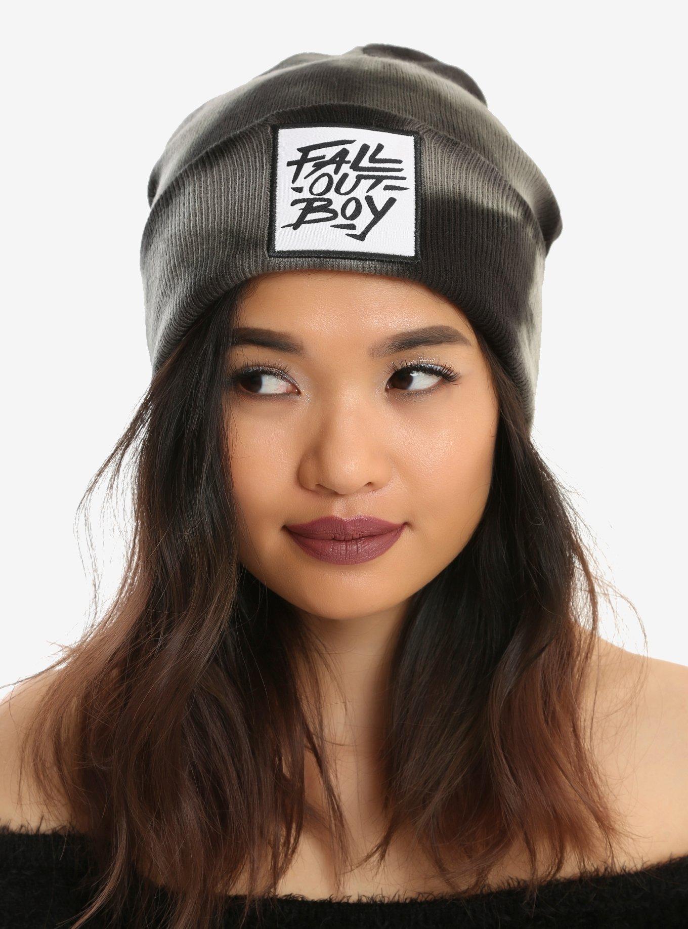 Fall Out Boy Acid Wash Watchman Beanie, , hi-res