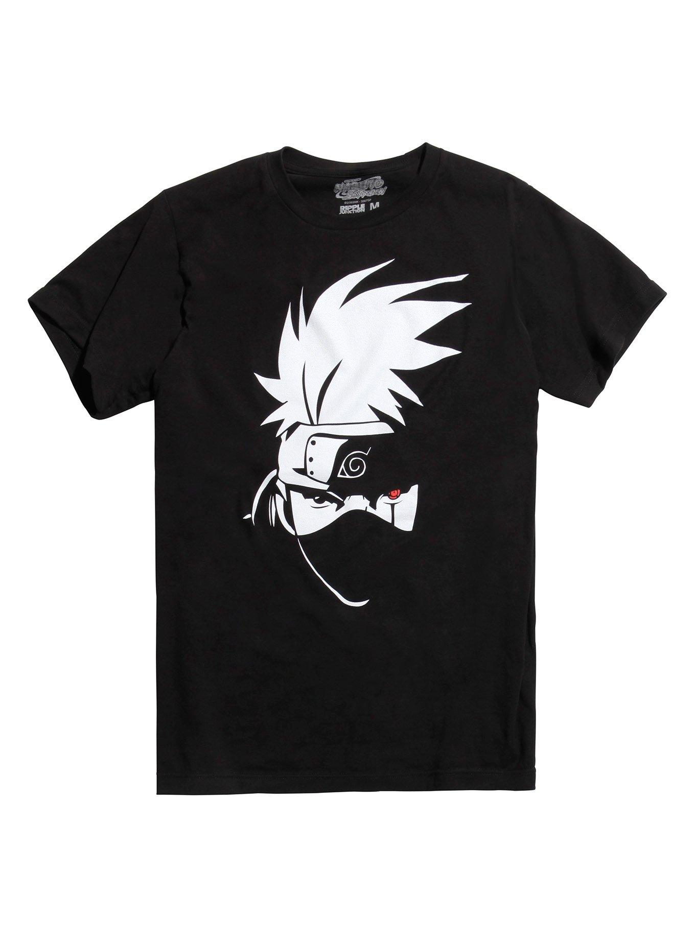 Vintage 2002 Naruto Kakashi Matrix Shonen Jump Black Anime T Shirt Men’s outlet XL