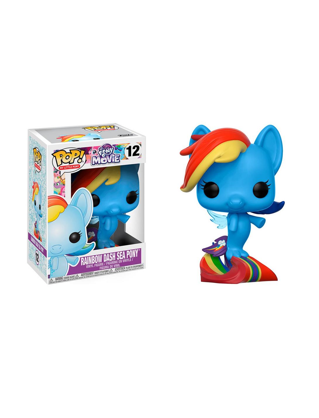 Funko My Little Pony: The Movie Pop! Rainbow Dash Sea Pony Vinyl Figure, , hi-res