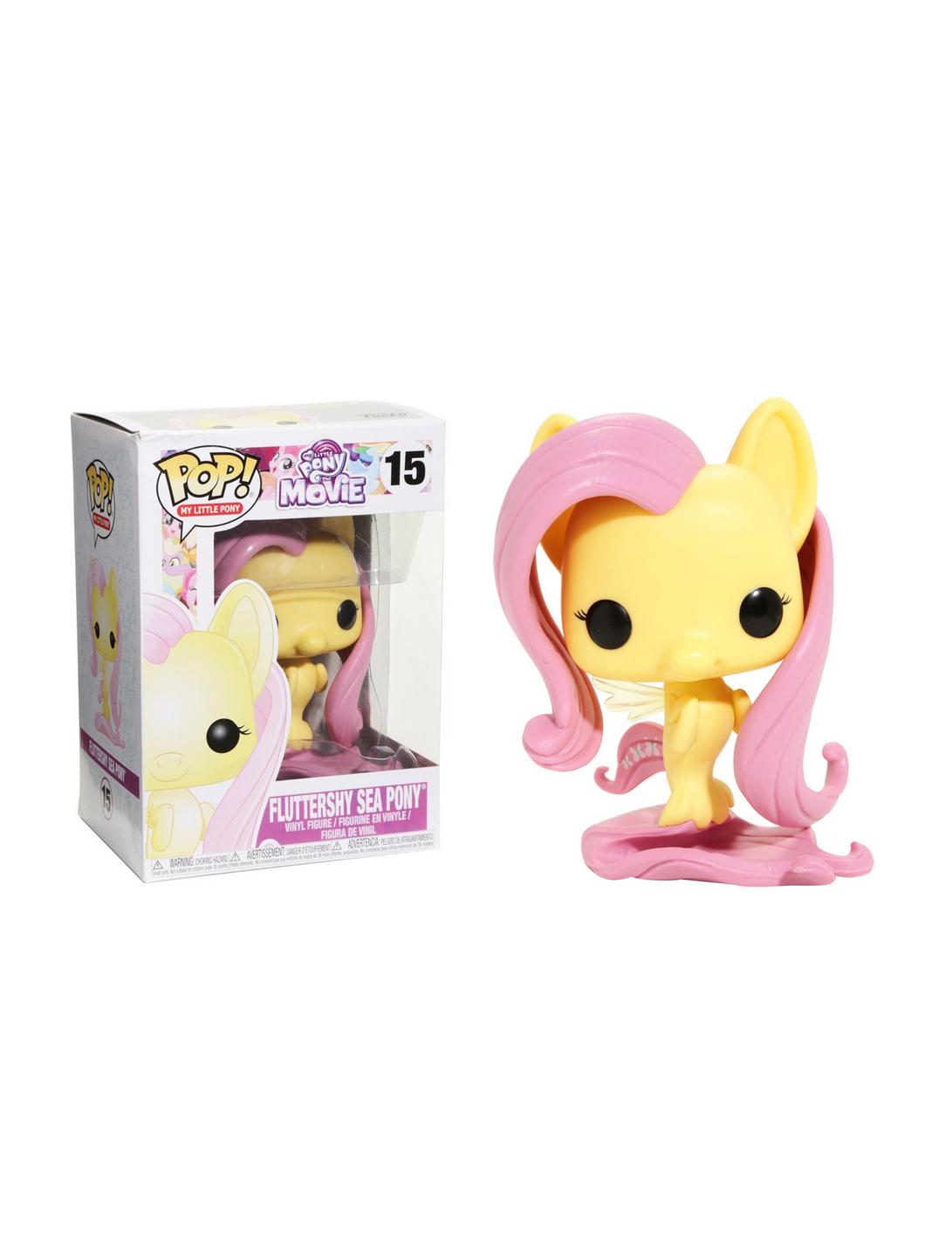 Funko My Little Pony: The Movie Pop! Fluttershy Sea Pony Vinyl Figure, , hi-res