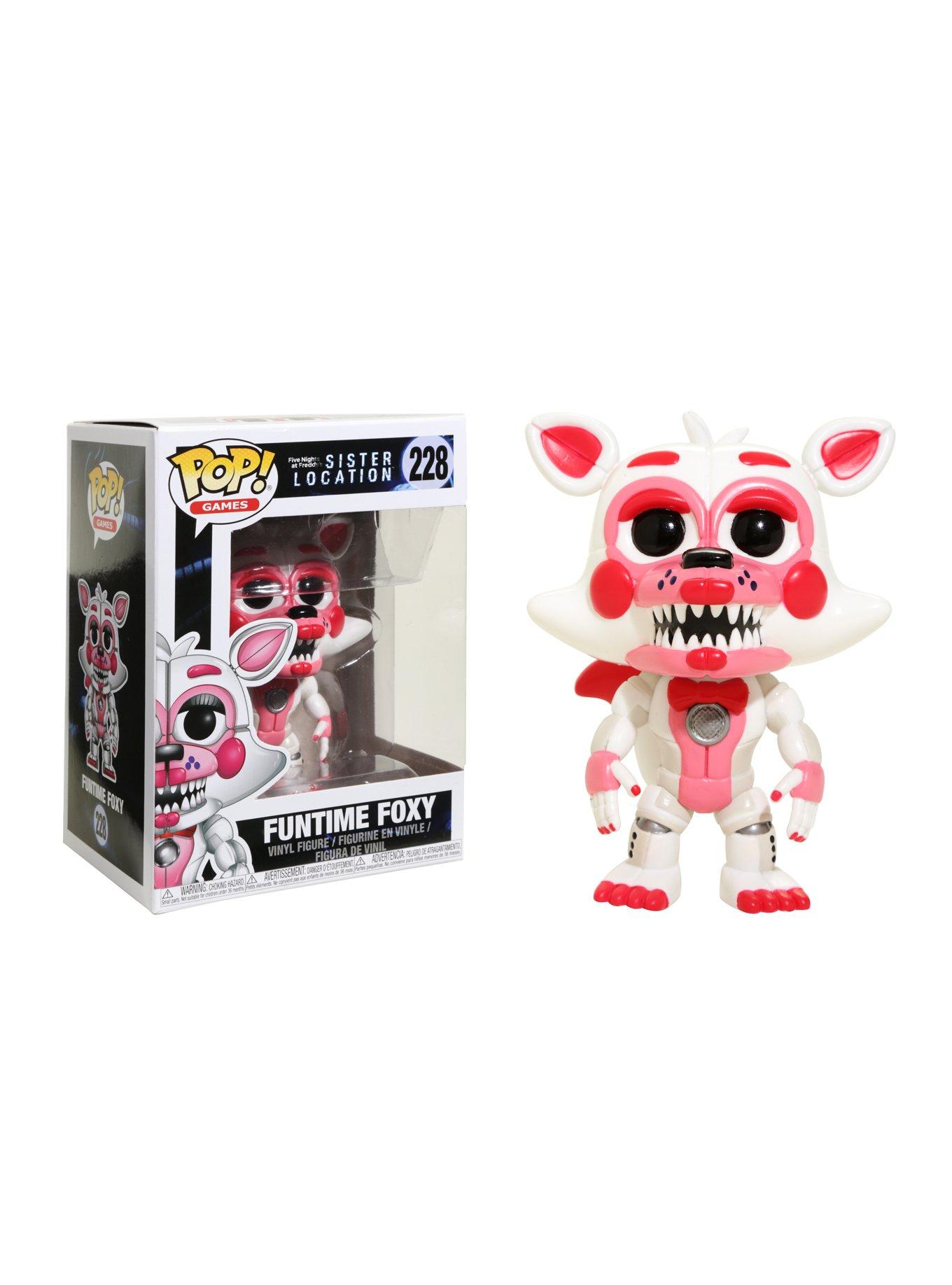 Funko Five Nights at Freddys Sister Location Funtime Foxy Plush - ToyWiz