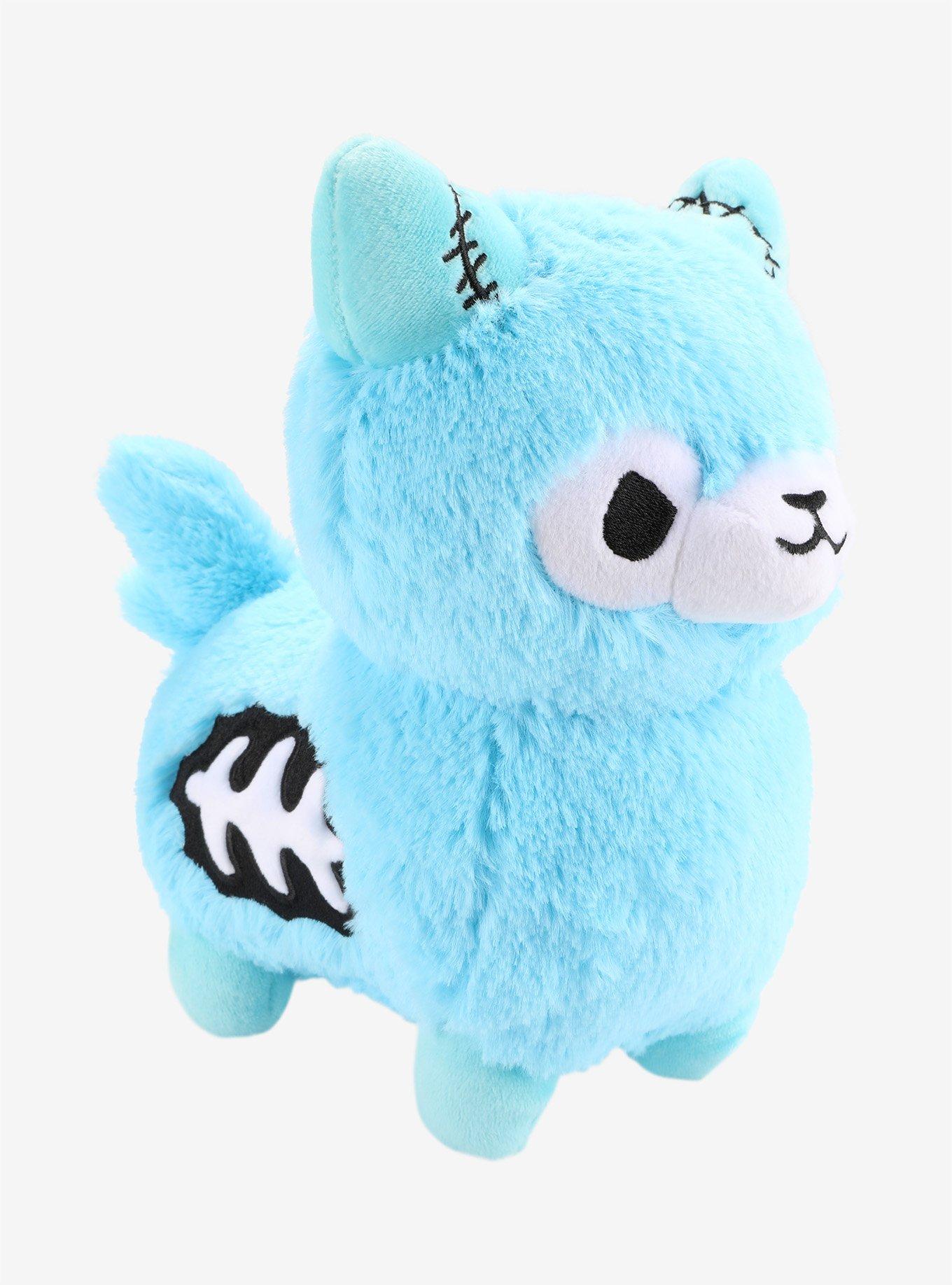 Zombie Alpaca Blue Plush, , hi-res